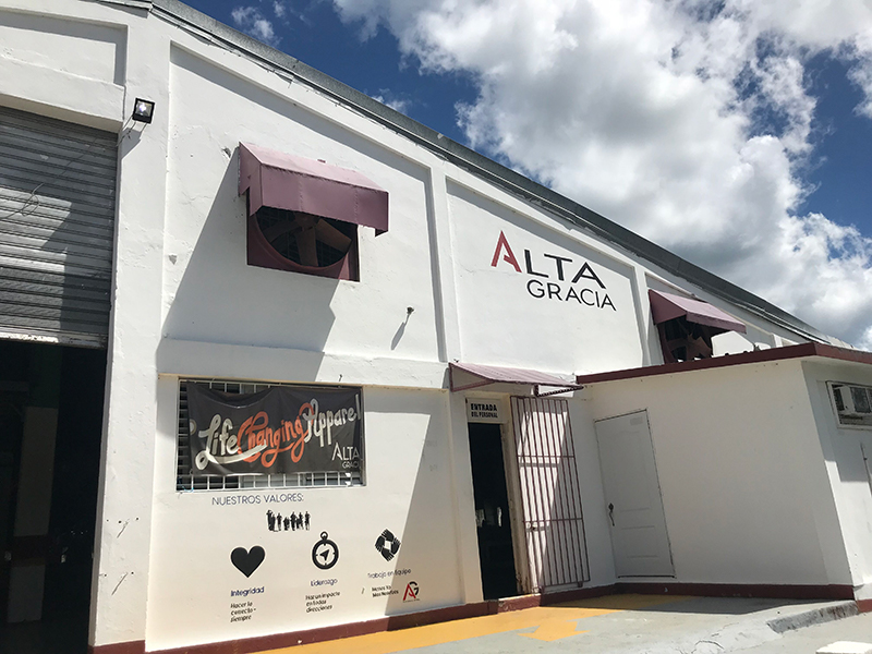 Photograph of the Alta Gracia factory