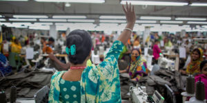 Photograph of garment workers by ILO in Asia and the Pacific